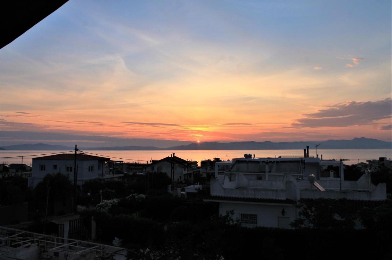 Sea View Apartment 15 Min From Athens Airport Néa Mákri Exterior foto