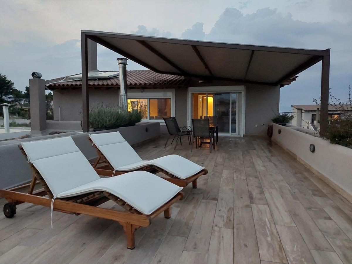 Sea View Apartment 15 Min From Athens Airport Néa Mákri Exterior foto