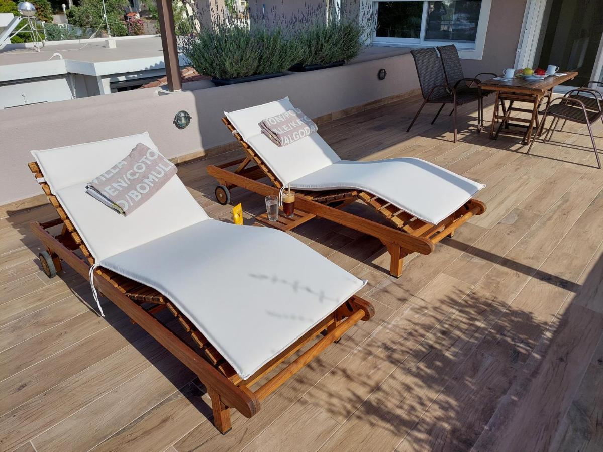 Sea View Apartment 15 Min From Athens Airport Néa Mákri Exterior foto